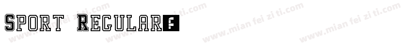 Sport Regular字体转换